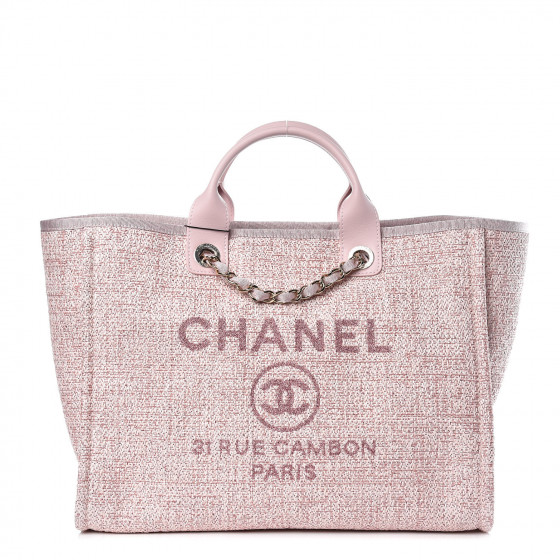 chanel deauville bag pink