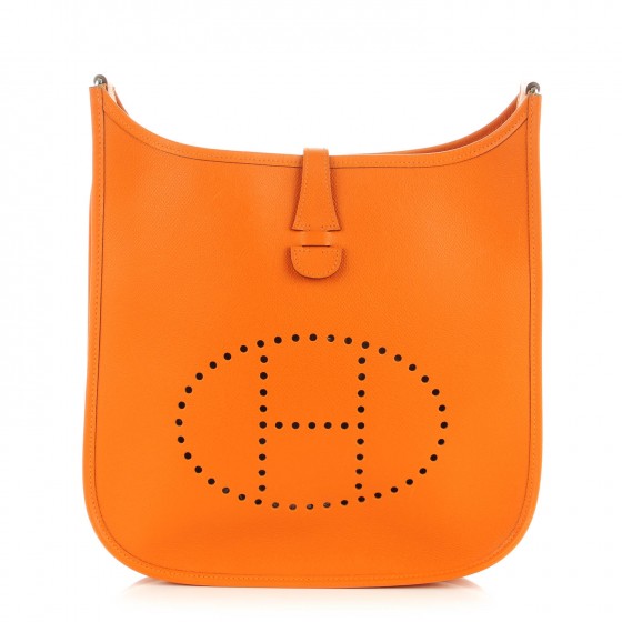 HERMES Epsom Evelyne II PM Orange 160905