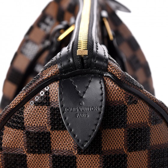 damier paillettes speedy 30