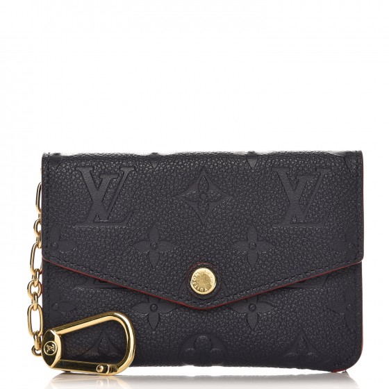 Louis Vuitton Empreinte Key Pouch Marine Rouge