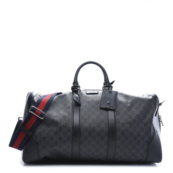 gucci courrier soft gg supreme duffle bag