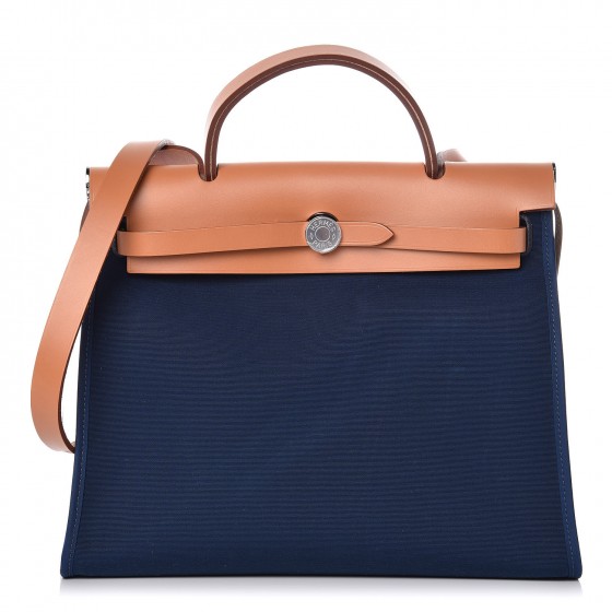 hermes herbag blue