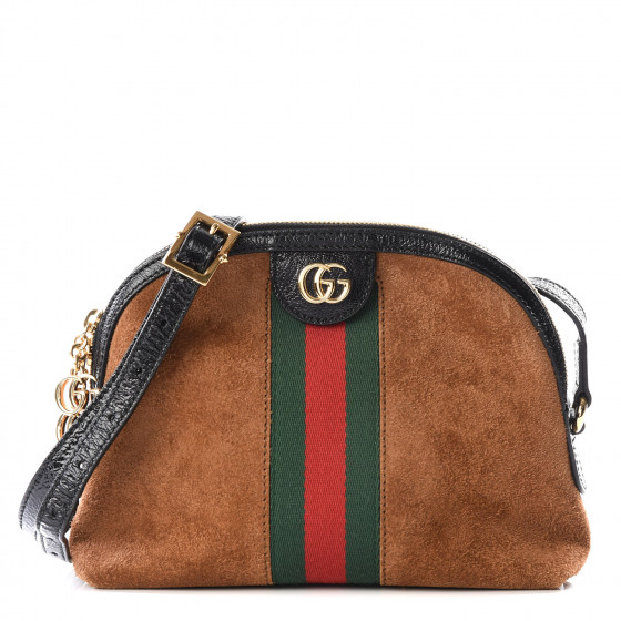 gucci ophidia suede shoulder bag