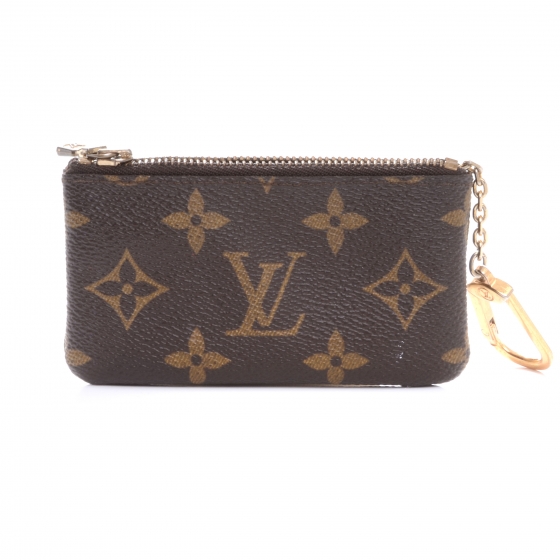 Louis Vuitton Monogram Pochette 6 Cles Key Case M62610 LV Auth