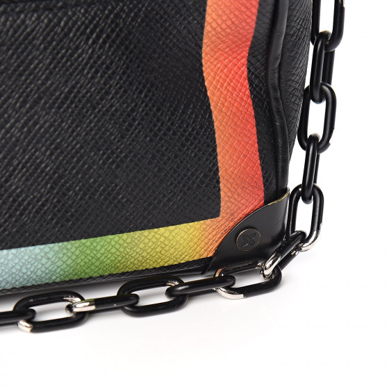 Louis Vuitton Soft Trunk Backpack Rainbow Taiga Leather PM at