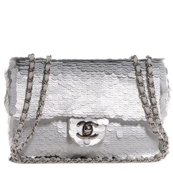 chanel mini flap silver hardware