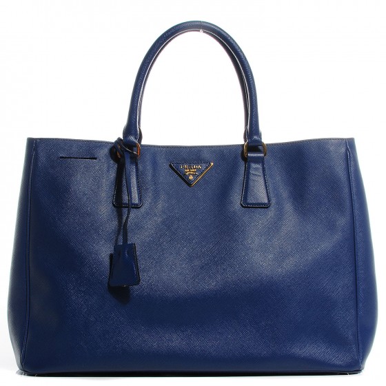 PRADA Saffiano Lux Large Tote Bluette 101401