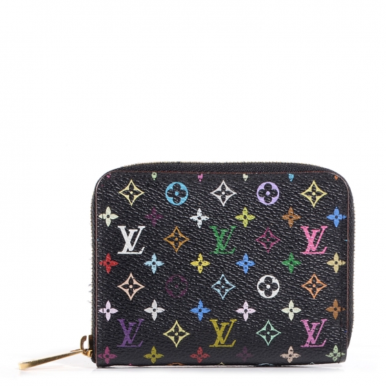 louis vuitton zippy coin purse black