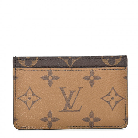 reverse monogram wallet