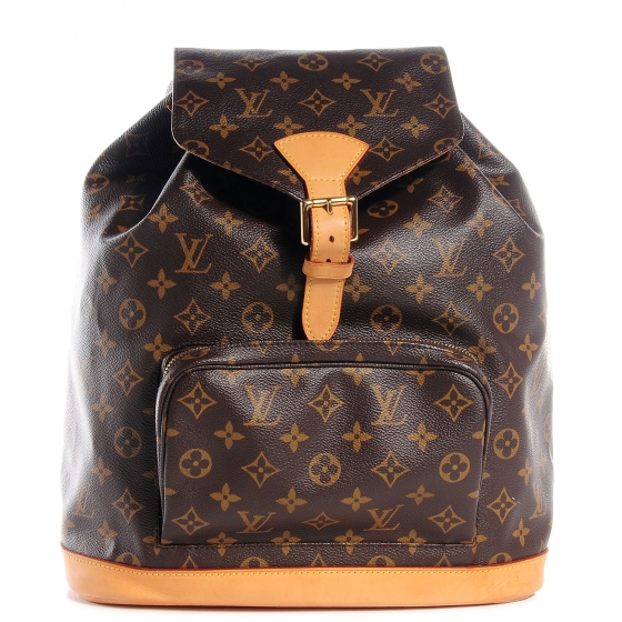 Louis Vuitton Monogram Montsouris Gm Backpack 73800 