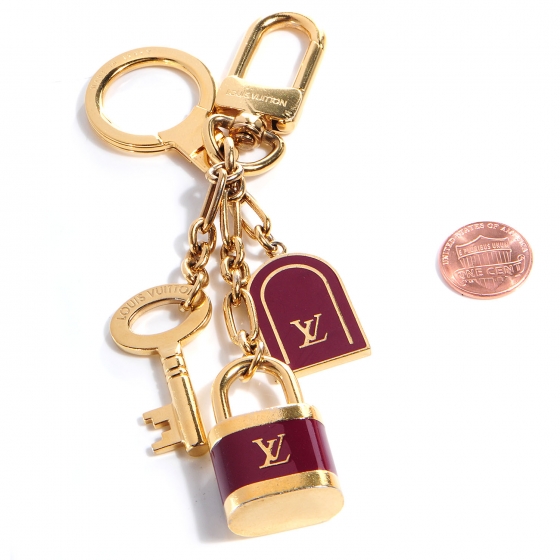 LOUIS VUITTON PTE Cles Cadenas Key Holder Violet 61927