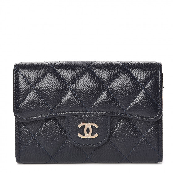 chanel flap card case