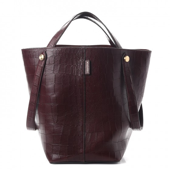 mulberry bucket bag oxblood