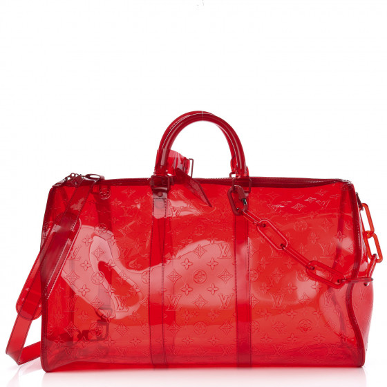 louis vuitton pvc keepall