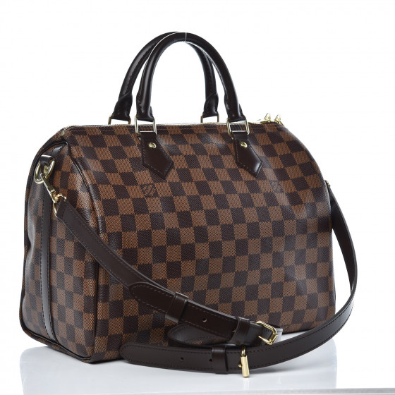 damier ebene speedy 30 bandouliere