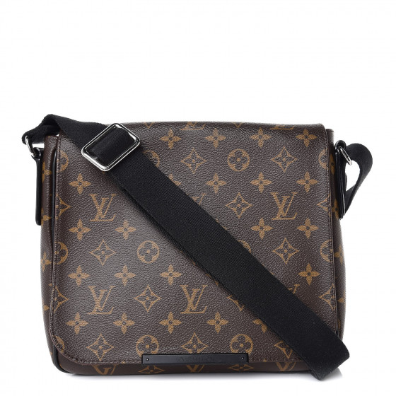 Louis Vuitton Louis Vuitton District MM Monogram Macassar Canvas