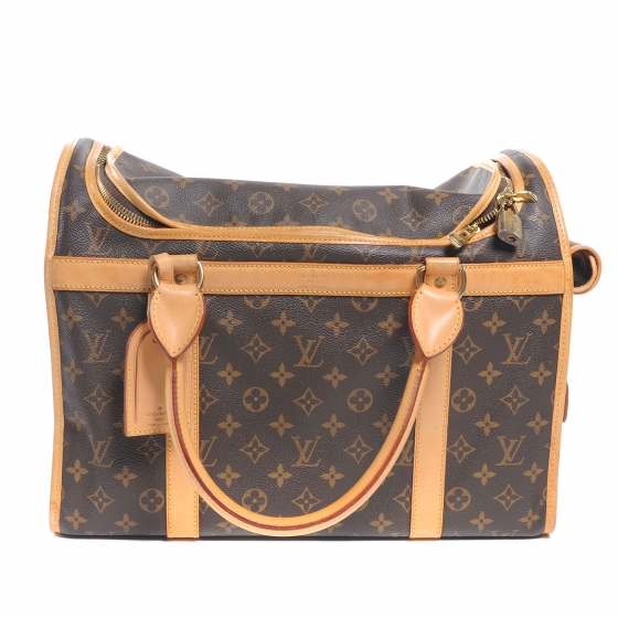 louis vuitton dog travel bag