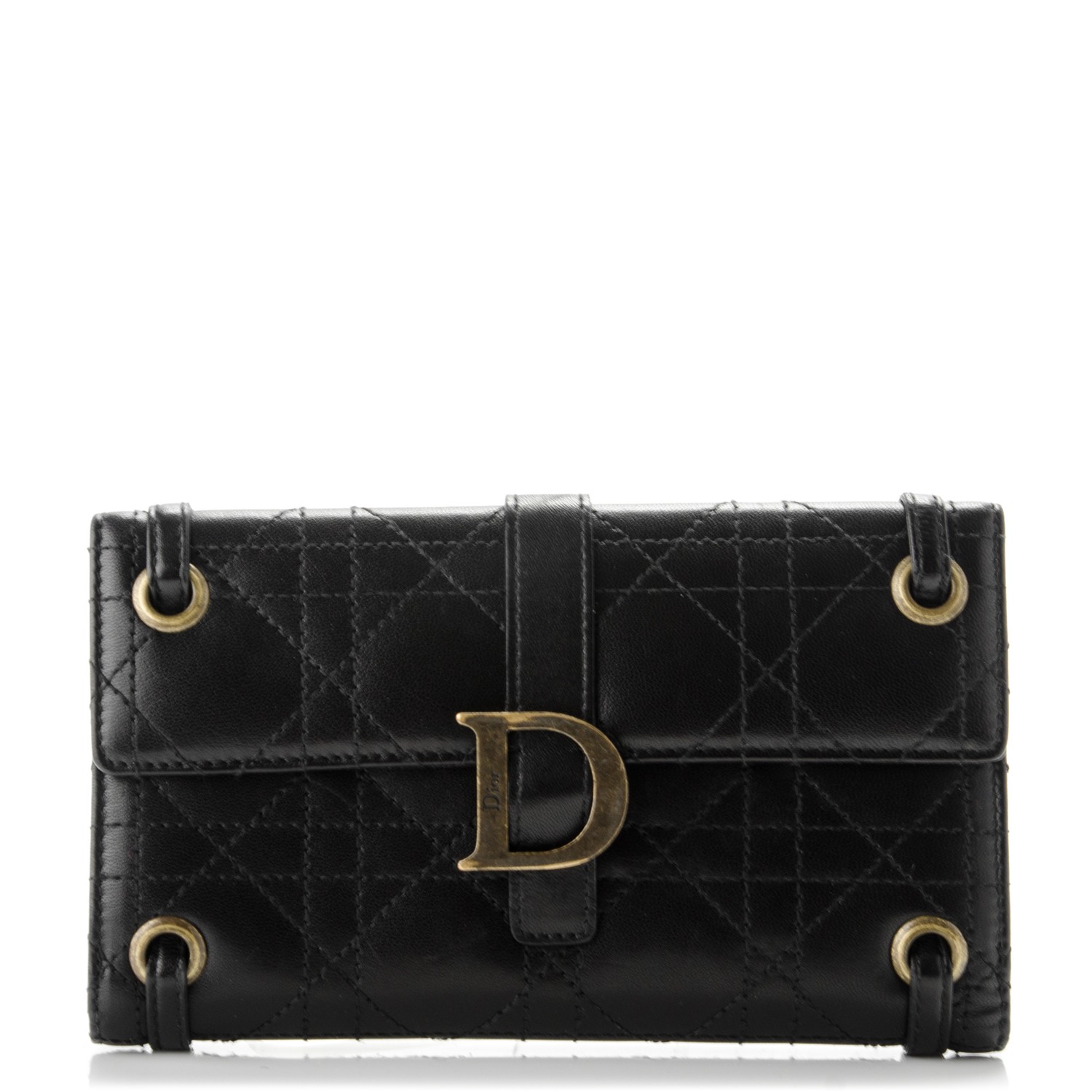 dior lambskin wallet