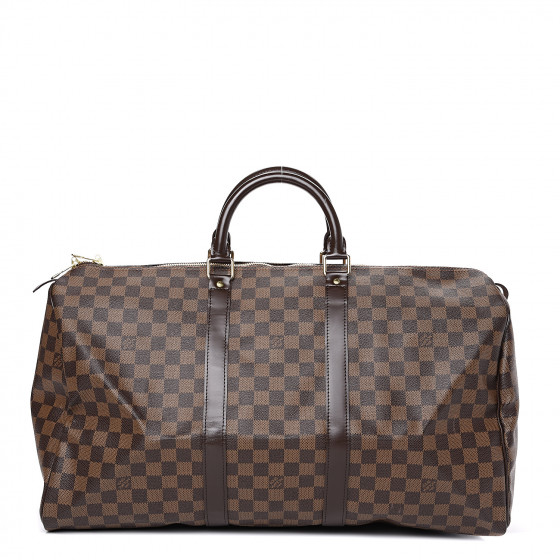 louis vuitton keepall 50 damier azur