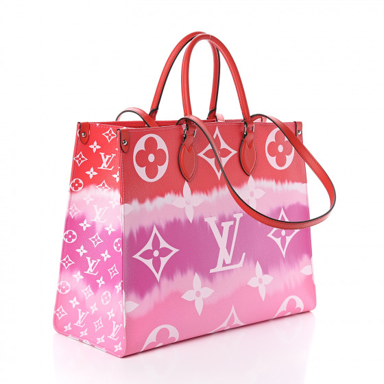 Louis Vuitton Monogram Escale Onthego GM Rouge