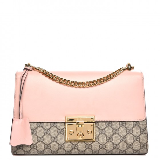 gucci pink padlock bag