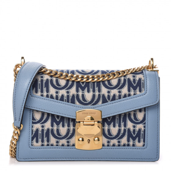 miu miu jacquard bag