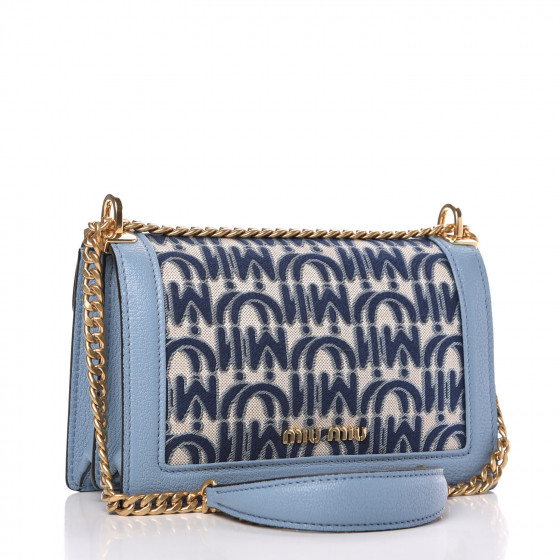 miu miu jacquard bag