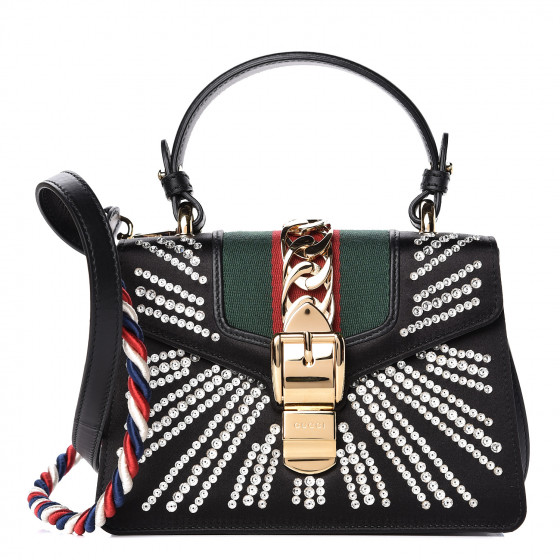 gucci mini sylvie black