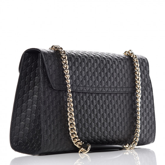 gucci microguccissima medium emily chain shoulder bag