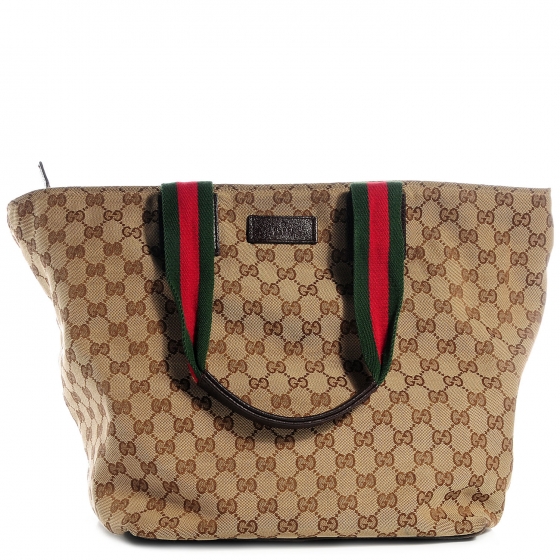 gucci web tote