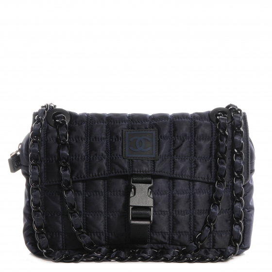 chanel quilted nylon bag