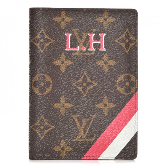 LOUIS VUITTON Monogram My LV Heritage Passport Cover 218629