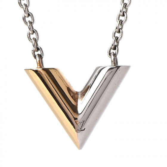 louis vuitton v necklace price