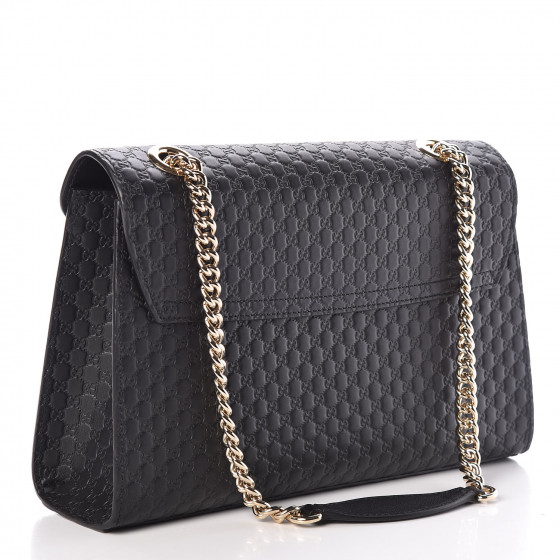 gucci microguccissima medium emily chain shoulder bag