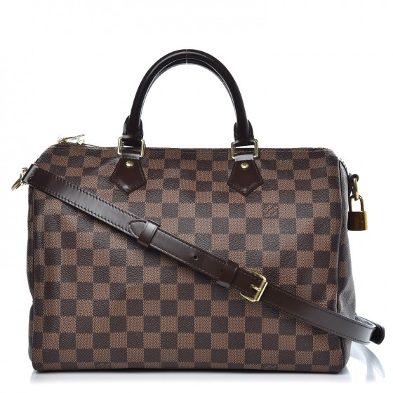 damier ebene speedy 30 bandouliere