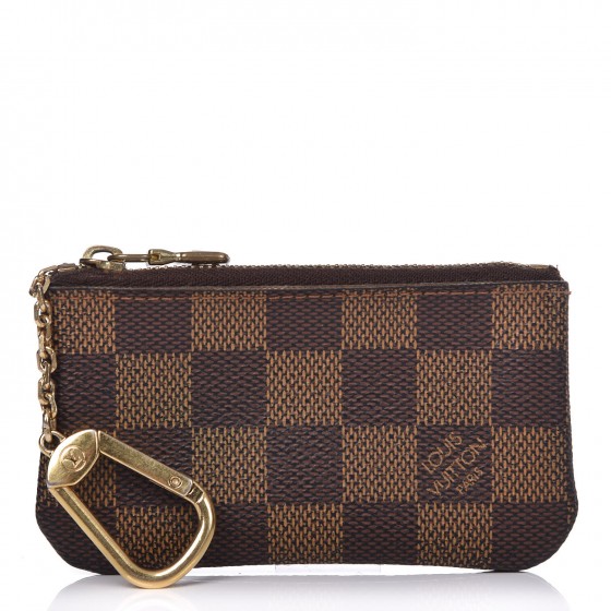 louis vuitton damier ebene canvas key pouch