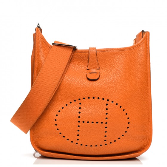 hermes evelyne orange