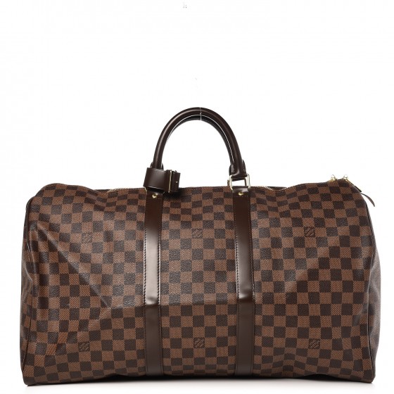 louis vuitton damier ebene keepall 50