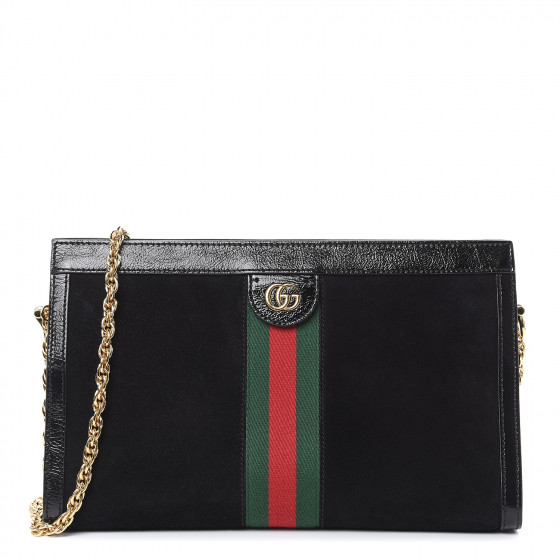 gucci ophidia black shoulder bag