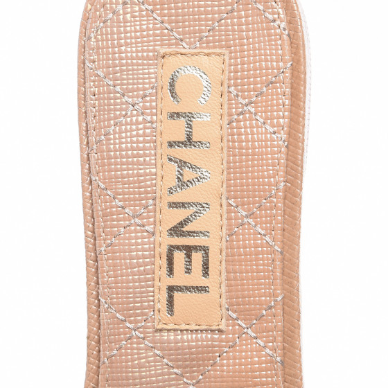 chanel mules cord