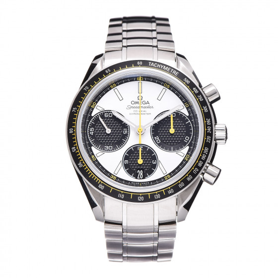 Omega Stainless Steel 40mm Speedmaster Racing Co Axial Chronograph Automatic Watch
