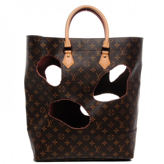 LOUIS VUITTON Monogram Rei Kawakubo Bag With Holes 89941