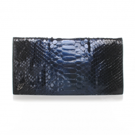 gucci python clutch