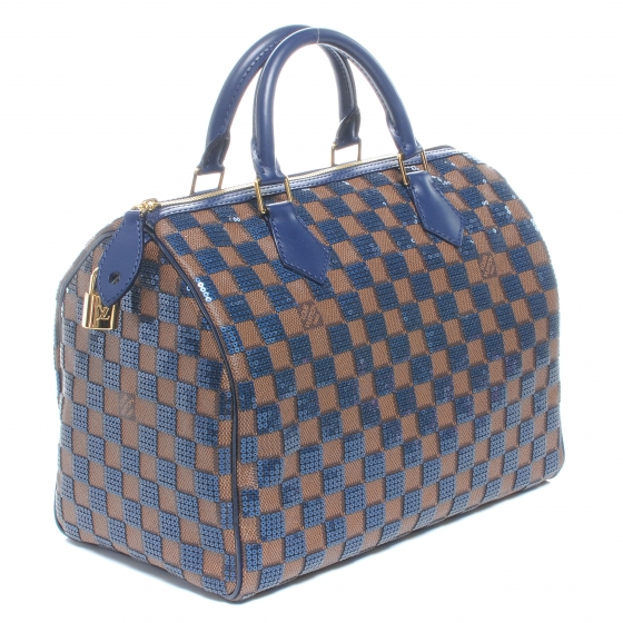 damier paillettes speedy 30