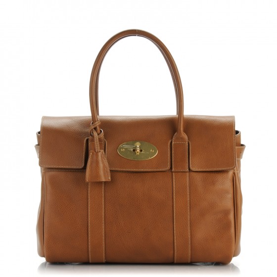 MULBERRY Natural Leather Bayswater Oak 164709 | FASHIONPHILE