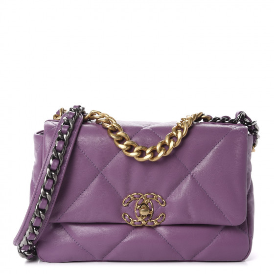 chanel 19 light purple