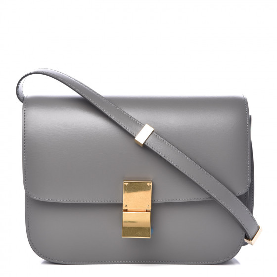 celine box bag gray