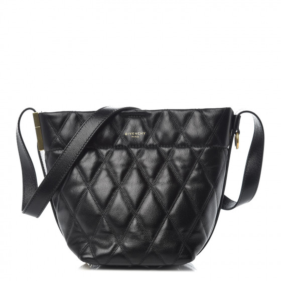 gv quilted mini bucket bag