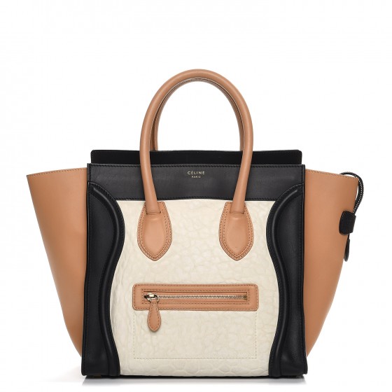 celine tricolor mini luggage