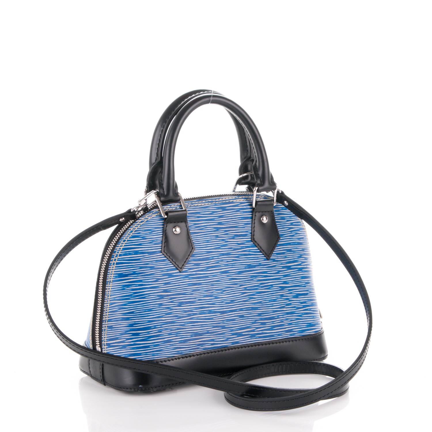 Louis Vuitton Alma Epi MM Saphir in Leather with Silver-tone - US